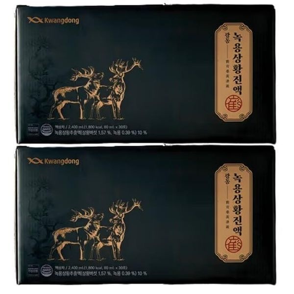 [하프<b>클럽</b>]광동 <b>녹용</b>상황진액 30포 x 2박스