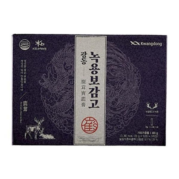 [하프<b>클럽</b>]광동 <b>녹용</b> 보감고 30포 x 1박스