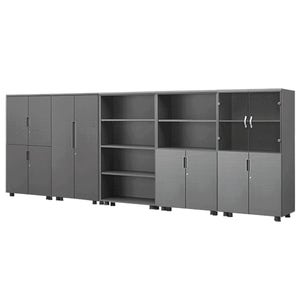 유라인 4단장 사무실 책장 서류장 사무용 수납장 서재