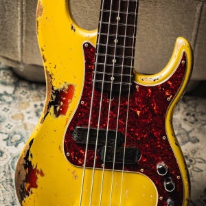 Xotic XP-1T 5 String Heavy Aged-Aztec Gold over 3 Tone Burst w/Rosewood FB (Made in Japan/2025년산/신품)