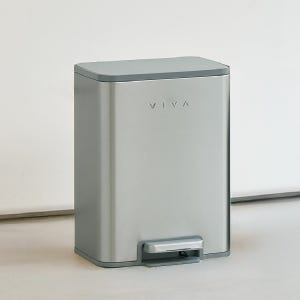 비바 데일리 무소음 페달 휴지통 20L 종량제 냄새차단 기저귀 인테리어