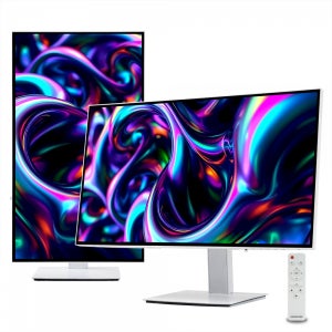 크로스오버 27USD850 IPS4K UHD 4면제로 화이트 멀티스탠드