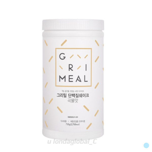 <b>그리밀</b> 단백질 쉐이크 곡물맛 <b>체중</b>조절 웨딩케어 750g
