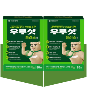 <b>대웅제약</b> <b>대웅제약</b> 우루샷 피로회복 <b>UDCA</b> 30mg 우르샷 80정X2개