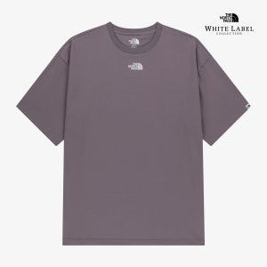 노스페이스 센터 로고 반팔 라운드티 NT7UR03N