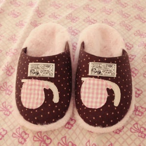 미니키 Minikey Room Shoes - Pink Snail (Unisex)