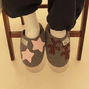 미니키 Minikey Room Shoes - Bear & Star (Unisex)
