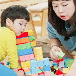 [벨베이비]  자석 블럭 블록 매직 큐브 자석교구 유아 네모 블럭