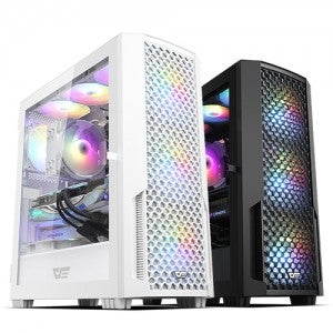 darkFlash DF2100 MESH RGB 강화유리 (화이트)