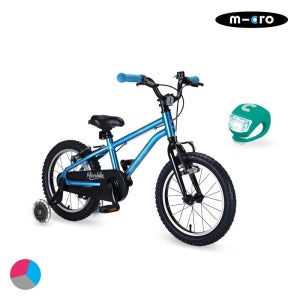 [마이크로킥보드]마이크로바이크 16인치 2.0 (색상선택) 초경량 어린이 자전거 LED 보조바퀴