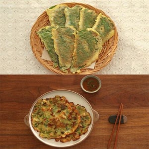 Fresh 30년 전통 엄마손 수제 전 반죽세트 (깻잎전 250g+해물파전 반죽 500g)