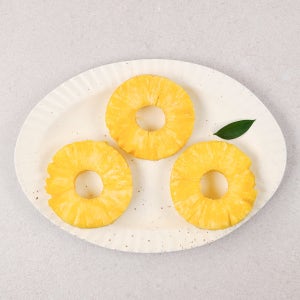 깔끔하게 손질된 컷팅 파인애플 2종 (링 조각) 500g 1팩