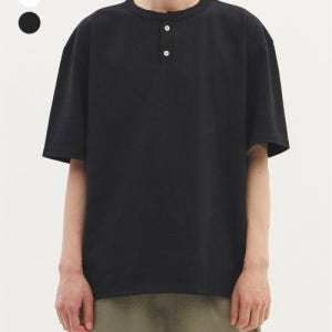 [제로] 헨리 넥 티셔츠 2025HS07