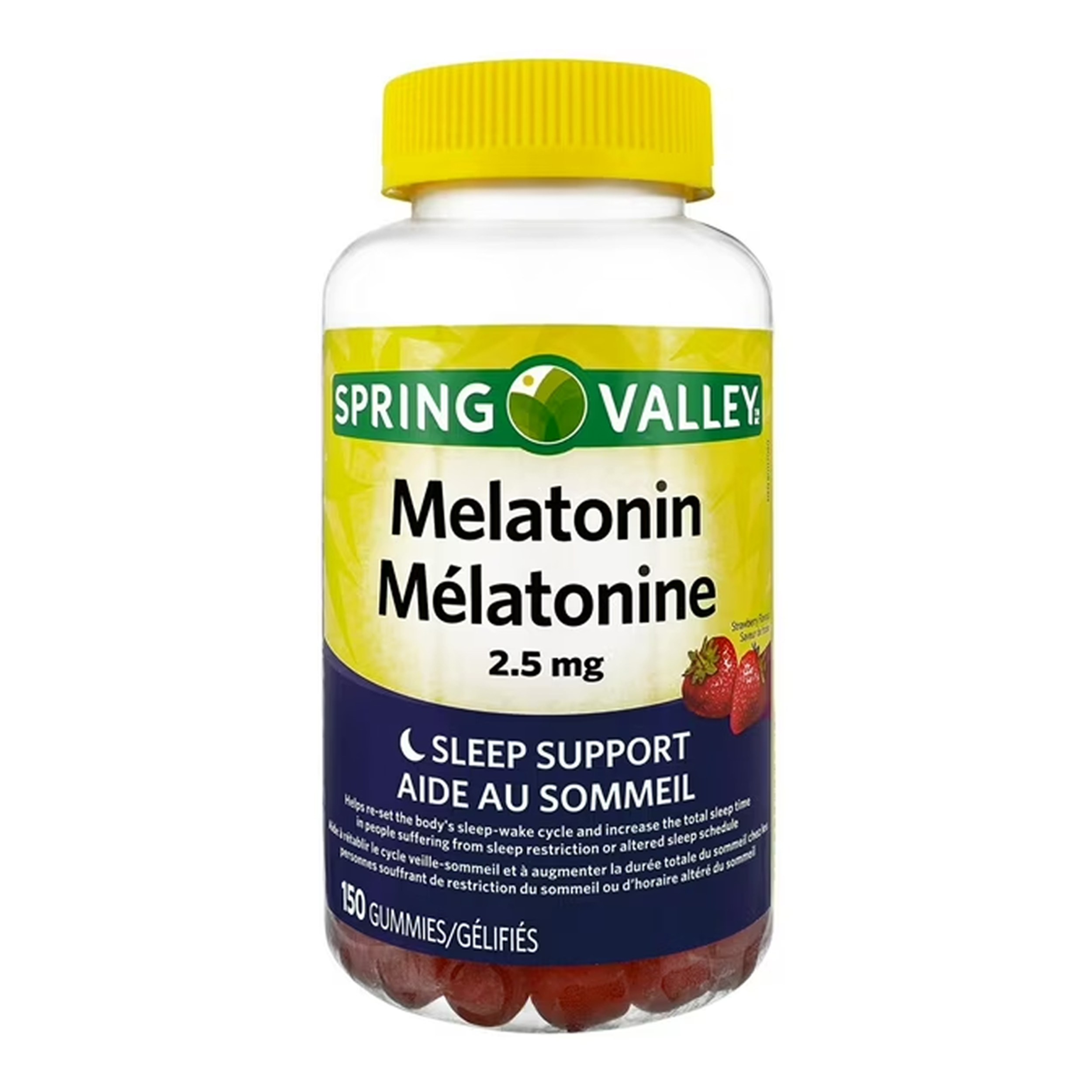 <b>스프링 밸리</b> 멜라 슬립서포트 잠이솔솔 구미젤리 2.5mg 150정  1개