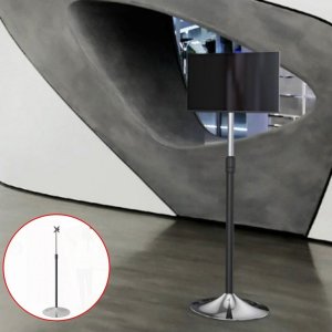 TV 고정형 모니터 스탠드 책상 거치대 각도조절 높낮이 조정