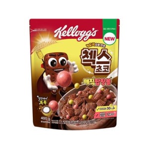 [켈로그] 시리얼 첵스초코 매직팝핑볼 400g