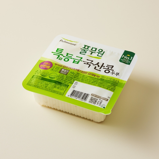 풀무원 국산콩두부 반찬조리용 성분 분석