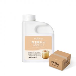 흥국 리얼베이스 로얄밀크티 1kg x 12개 (Box)