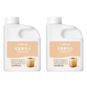 흥국 리얼베이스 로얄밀크티 1kg x 2개