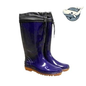 작업 부츠 경량 다용도 방수 카프장화 네이비