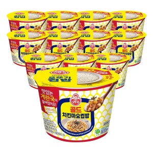 오뚜기 컵밥 치킨마요덮밥(즉석국) 281.5g 12개