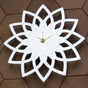 연꽃 무소음 벽시계, 에이트리스