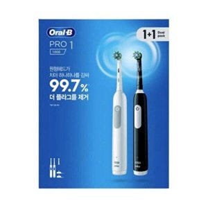 오랄비 [오랄비]오랄비 전동칫솔 Pro 1 Dual Pack 재고보유 빠른발송 무료배송