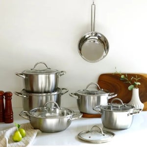 키친플라워 인덕션 신혼 혼수 프리미엄 올스텐 냄비 (뚜껑포함)