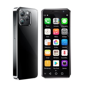 SOYES XS16 Pro 4 미니 스마트폰 4GB RAM 128GB ROM 안드로이드 10.0 옥타코어 2100mAh 페이스 ID NFC 4G LTE Type-C OTG 소형폰