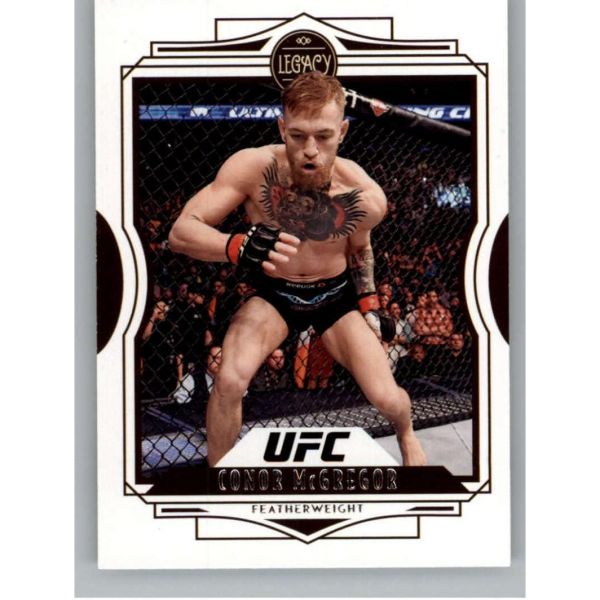 2021 파니니 UFC 레거시 50위 코너 맥그리거 라이트급 공식 MMA 트레이딩 카드 원시NM 이상 상태 기록  2021 파니니 UFC 레거시 50위 코너 맥그리거 라  1개