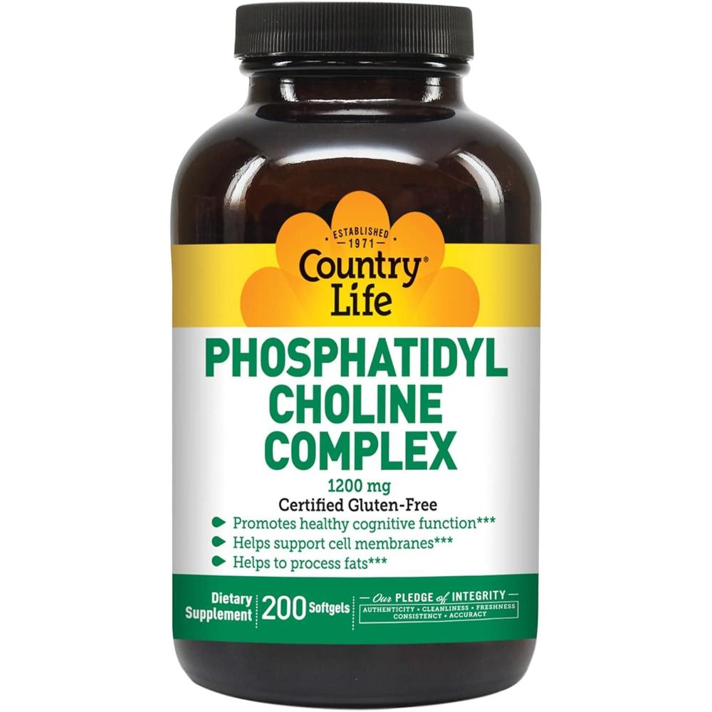 <b>컨트리라이프 포스파티딜콜린</b> 1200mg  1개  200정