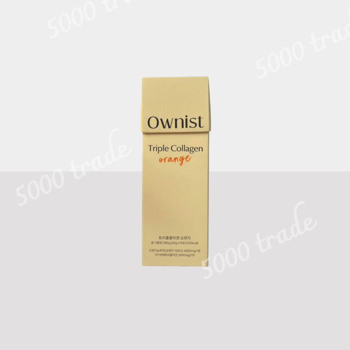 <b>오니스트</b> 트리플콜라겐 오렌지 <b>히알루론산</b> 1박스 (14포)