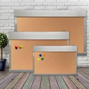 [2478] 콜크 코르크 게시판 메모보드 핀 압정 환경판 카페 공지 대형 900x1800