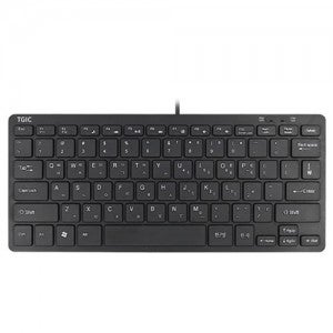 TGIC TGC-K7000M 유선 미니 키보드 (블랙)