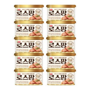 롯데햄 로스팜97 200g 10캔