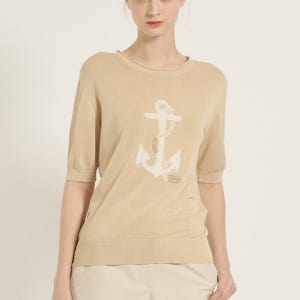 [비씨비지][BCBG]비씨비지 앵커 모티브 풀오버(K1747123413125051NO01)