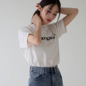 여성 반팔 라운드넥 이너 여름 티셔츠 캔마트