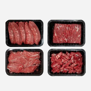한우암소 1등급 구이 정육 1.2kg 세트
