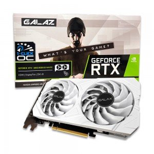 갤럭시 GALAZ 지포스 RTX 3050 EX WHITE D6 6GB DVI