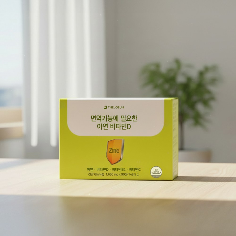 면역기능에 필요한 아연 비타민D 제품 이미지