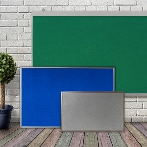 [2478] 천 융 게시판 자석형 알림판 공지사항 사내 학급 원단 녹색 500x700