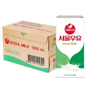 서울우유 서울우유 멸균 흰우유 1000mlx10개