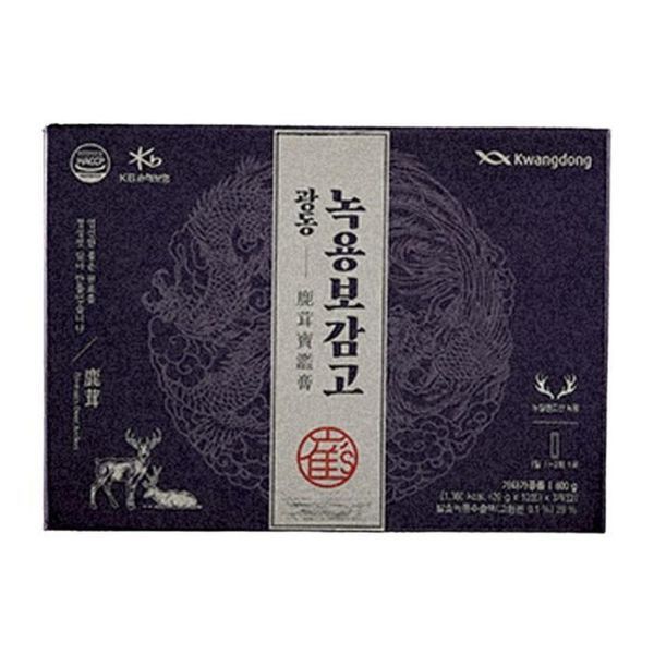 하프<b>클럽</b>/기타광동 <b>녹용</b> 보감고 30포 x 1박스