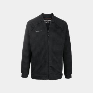 마무트 오늘출발 마무트 남성 엠보 집업 ML 봄버 블랙 자켓 1014 02660 0001