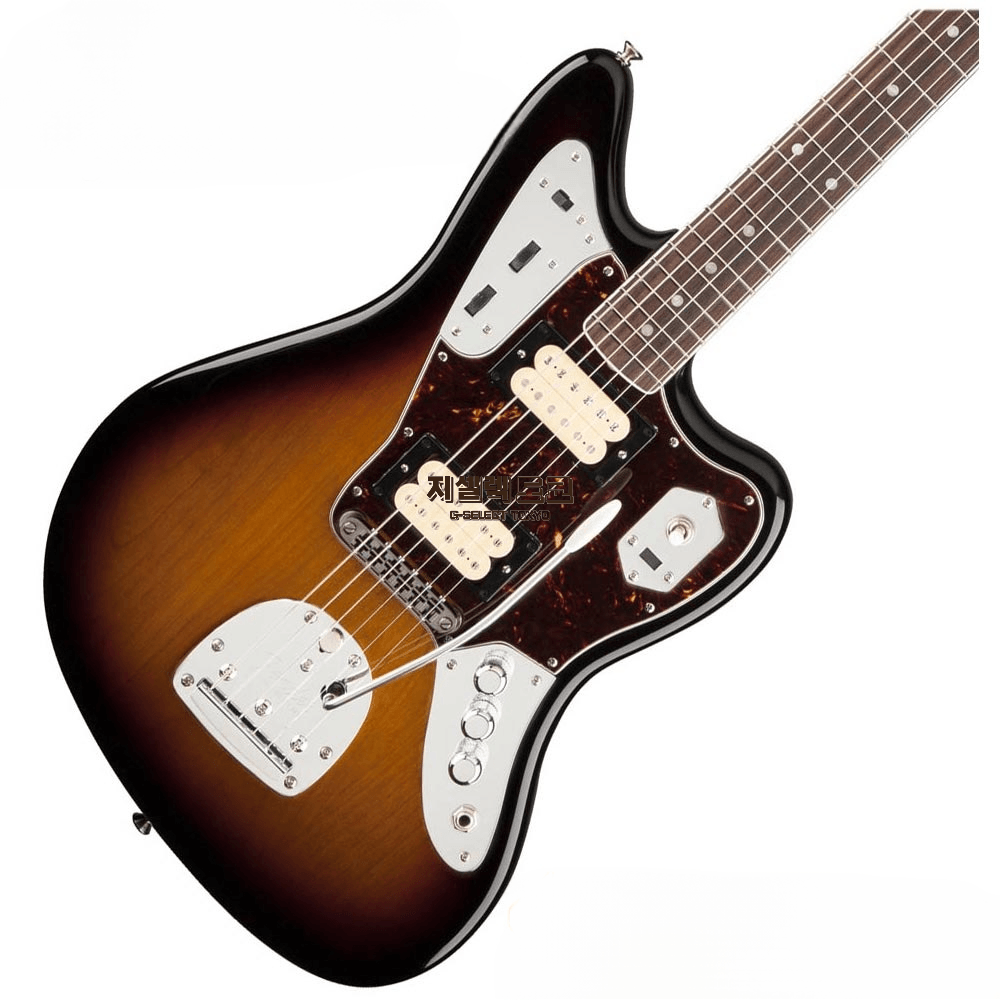 Fender 펜더 Kurt Cobain 재규어 일렉기타 선버스트