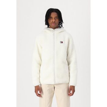 타미힐피거 Tommy Hilfiger 탐미 <b>진스</b> 배지 집업 <b>트루</b> 유니섹스 - 플리스 재킷 검정색