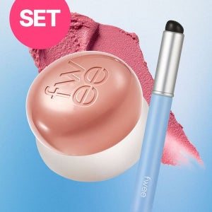 퓌 립앤치크 블러리 푸딩팟 & 실리콘 브러쉬 SET