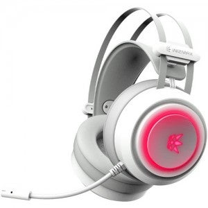 마이크로닉스 WIZMAX W301 7.1채널 aRGB 게이밍 헤드셋 (화이트)