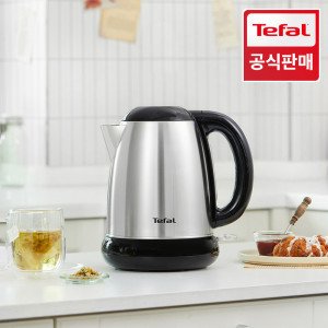 테팔 테팔 전기포트 커피 포트 올레아 1.7L KI160D 무선 전기 주전자 2400W 스테인리스스틸