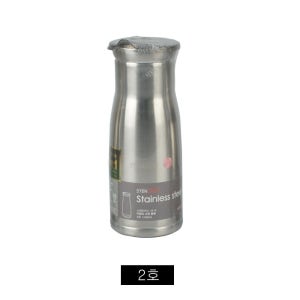 스텐물통 스테인레스 물병 2호 1100ml 업소용물병